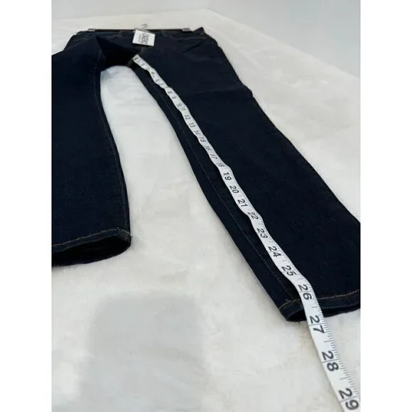 New L'AGENCE Size 27 Margot High-Rise Skinny Jeans Midnight Blue 2294DNM - Picture 7 of 14